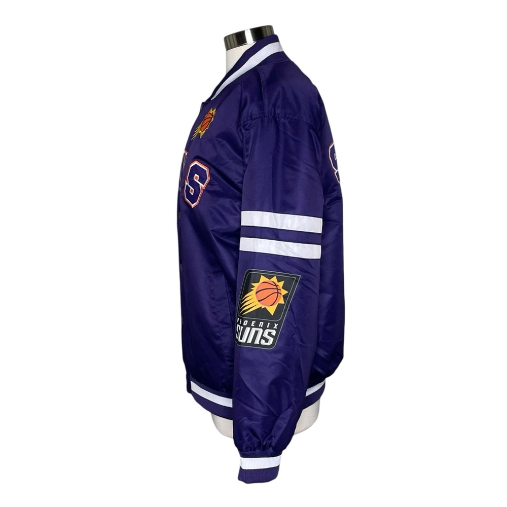 Phoenix Suns M Ultra Game satin bomber jacket purple - Picture 4 of 8